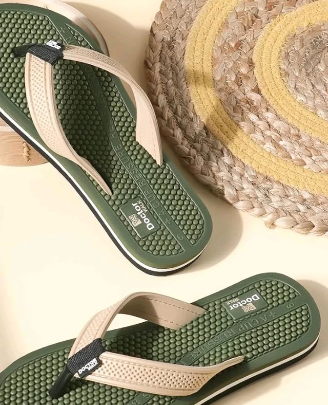 Duosoft Flip Flop for Women | Soft Comfortable | Breathable | Fashionable | Stylish | Trendy | Super Soft | Lightweight | Anti-Slip Sole | Indoor & Outdoor |DW-35-Green - 7