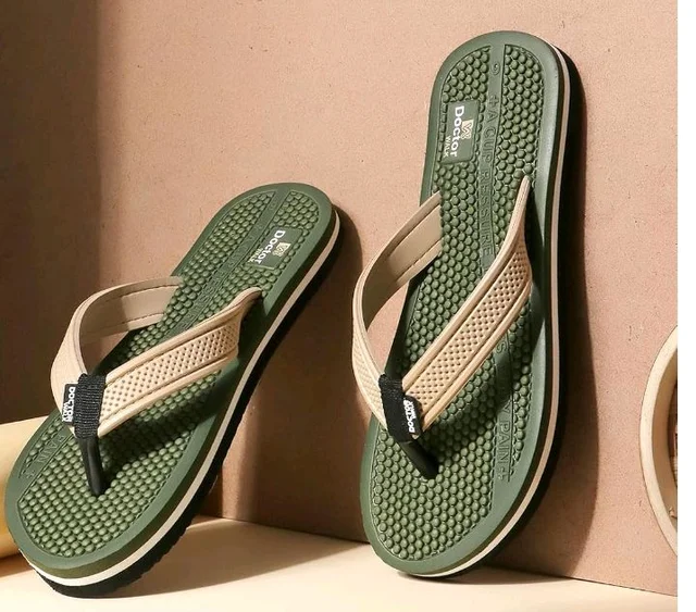 Duosoft Flip Flop for Women | Soft Comfortable | Breathable | Fashionable | Stylish | Trendy | Super Soft | Lightweight | Anti-Slip Sole | Indoor & Outdoor |DW-35-Green - 7