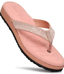 HEALTH FIT Ortho Care Light weight with Super Extra Soft Anti-Skid Doubleu Flip-Flops for women Slippers/Fancy Doctor Chappal & Footwear 336 - 10