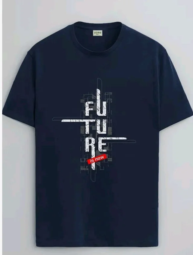 ADRO Men's Graphic Printed 100% Cotton T-Shirt - Regular Fit, Printed T-Shirts for Men
- 2XL