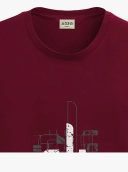 ADRO Men's Graphic Printed 100% Cotton T-Shirt - Regular Fit, Printed T-Shirts for Men
- 3XL