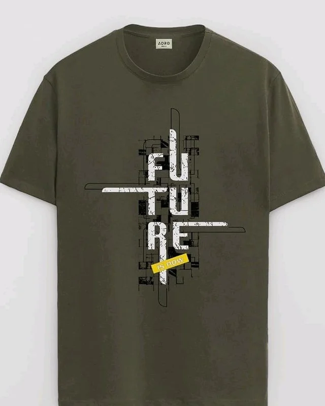 ADRO Men's Graphic Printed 100% Cotton T-Shirt - Regular Fit, Printed T-Shirts for Men
- 2XL