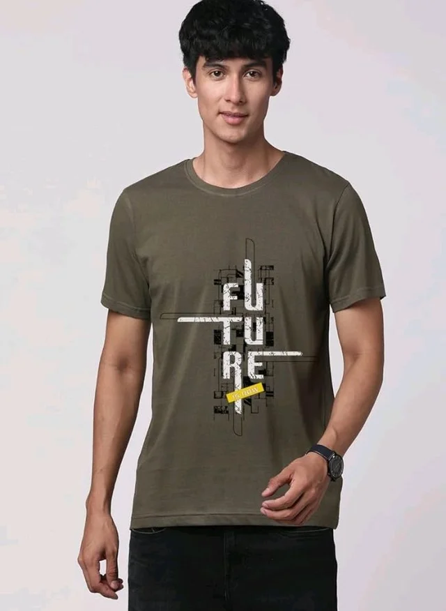 ADRO Men's Graphic Printed 100% Cotton T-Shirt - Regular Fit, Printed T-Shirts for Men
- 2XL
