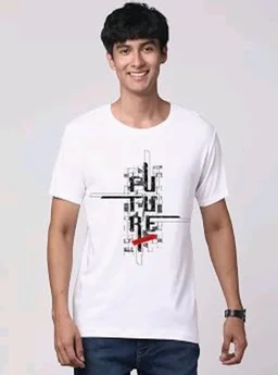 ADRO Men's Graphic Printed 100% Cotton T-Shirt - Regular Fit, Printed T-Shirts for Men
- L