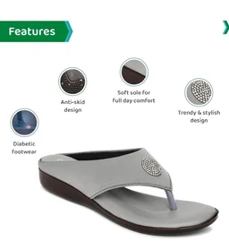 ORTHO JOY Fancy doctor Slipper for women || Orthopedic Fashionable Women Slipper - 10