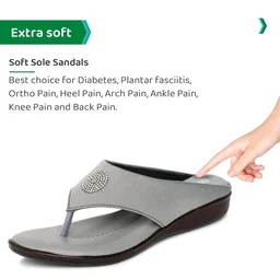 ORTHO JOY Fancy doctor Slipper for women || Orthopedic Fashionable Women Slipper - 10