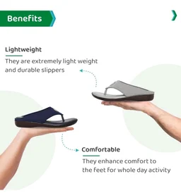 ORTHO JOY Fancy doctor Slipper for women || Orthopedic Fashionable Women Slipper - 10