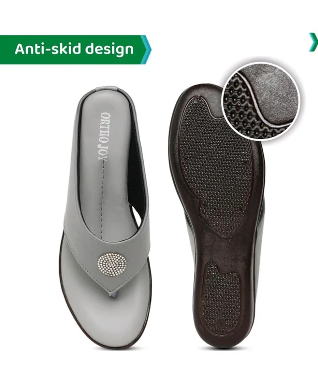 ORTHO JOY Fancy doctor Slipper for women || Orthopedic Fashionable Women Slipper - 10
