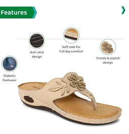 ORTHO JOY doctor Slipper for women || Orthopedic Fashionable Women Slipper - 6