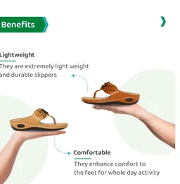 ORTHO JOY doctor Slipper for women || Orthopedic Fashionable Women Slipper - 6