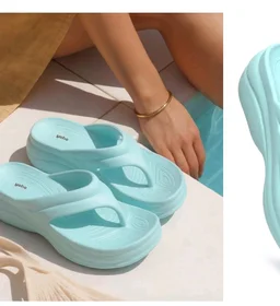 YOHO Women's Bubbles Platform Sandals | Stylish, Soft and Comfortable | Anti Skid Daily Use Footwear for ladies & girls - 10
