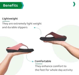 ORTHO JOY Fancy doctor slippers | Stylish chappal for women | Comfortable flat sandals for women stylish - 6