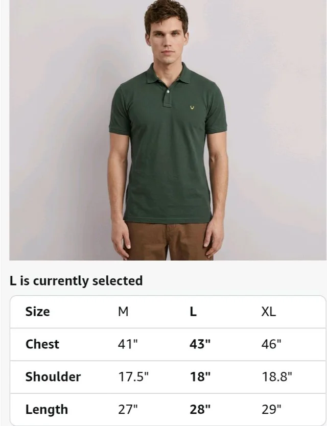 Allen Solly Men’s Polo T‑Shirt | Comfortable Rich Cotton Blend, Band Collar, Regular Fit | Stylish & Premium All Day Wear - 2XL