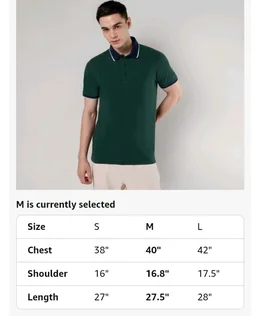 Symbol Premium Men's 100% Cotton Solid Polo T-Shirt - Regular Fit | Pique Knit
- M