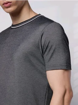 Symbol Premium Men's Cotton Rich Textured T-Shirt - Regular Fit | Pique Knit | Round Neck (Available in Plus Sizes)
- 3XL