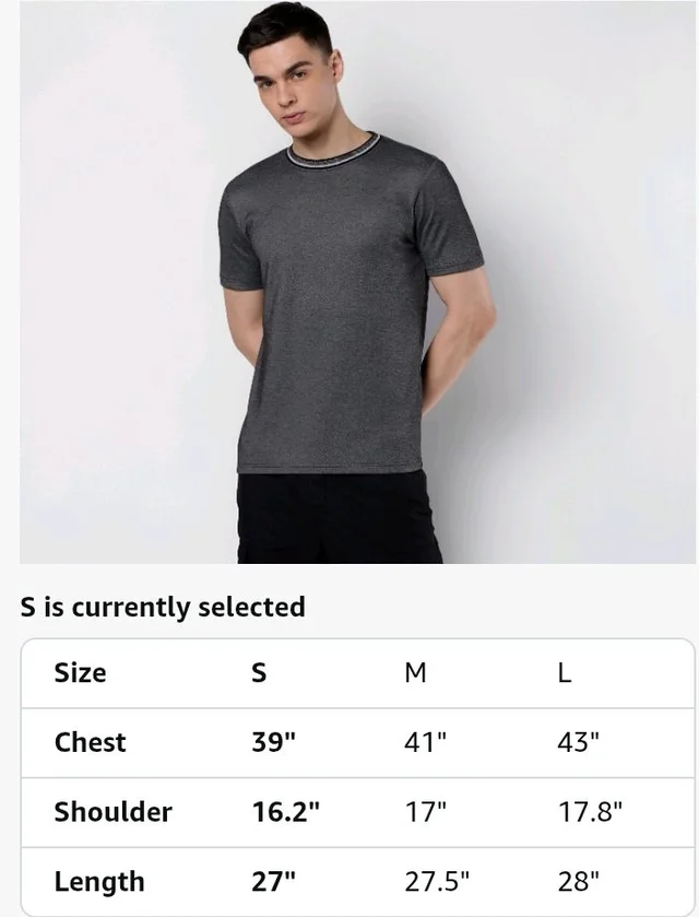 Symbol Premium Men's Cotton Rich Textured T-Shirt - Regular Fit | Pique Knit | Round Neck (Available in Plus Sizes)
- 3XL
