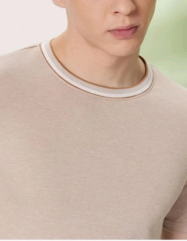 Symbol Premium Men's Cotton Rich Textured T-Shirt - Regular Fit | Pique Knit | Round Neck (Available in Plus Sizes)
- 3XL