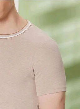 Symbol Premium Men's Cotton Rich Textured T-Shirt - Regular Fit | Pique Knit | Round Neck (Available in Plus Sizes)
- 3XL