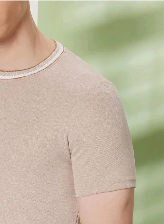 Symbol Premium Men's Cotton Rich Textured T-Shirt - Regular Fit | Pique Knit | Round Neck (Available in Plus Sizes)
- 3XL