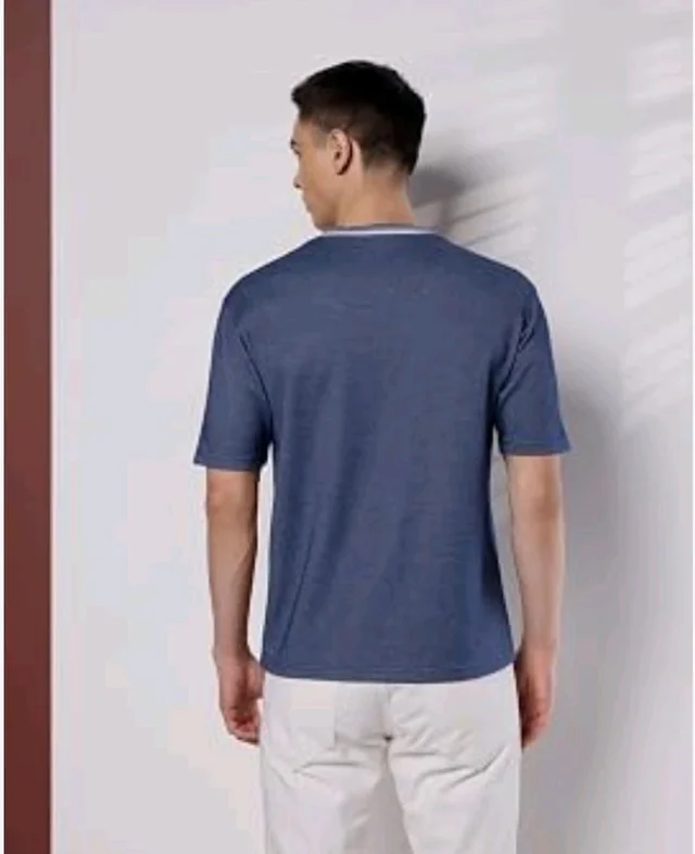 Symbol Premium Men's Cotton Rich Textured T-Shirt - Regular Fit | Pique Knit | Round Neck (Available in Plus Sizes)
- 2XL
