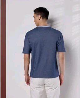 Symbol Premium Men's Cotton Rich Textured T-Shirt - Regular Fit | Pique Knit | Round Neck (Available in Plus Sizes)
- 2XL
