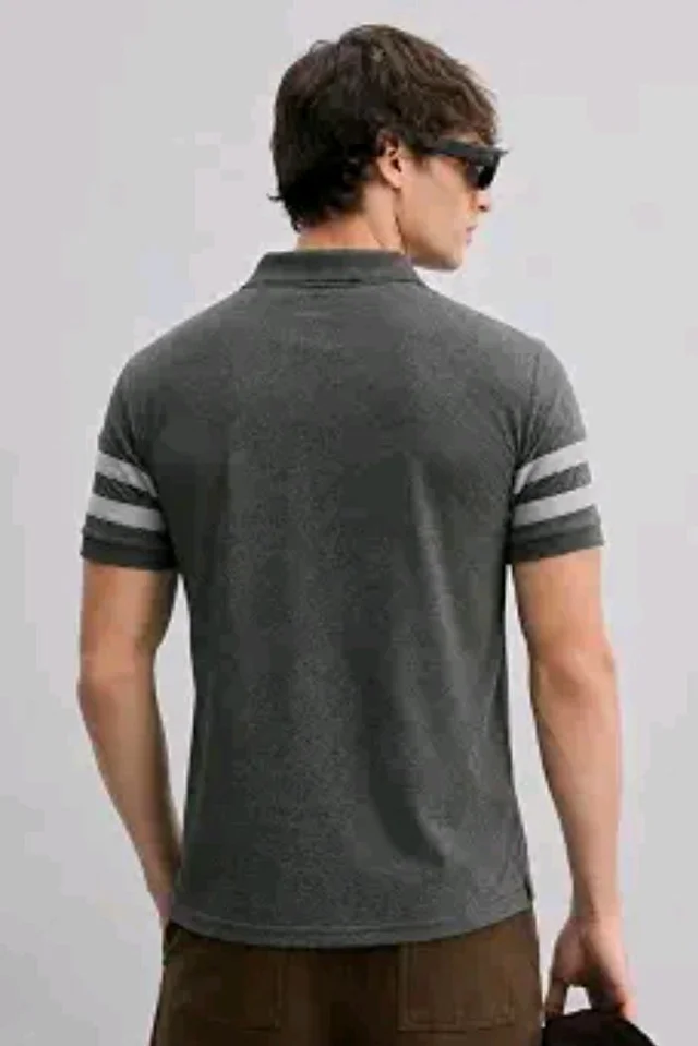 Alan Jones Clothing Men's Cotton Regular Fit Regular Soild Polo T-Shirt
- 2XL
