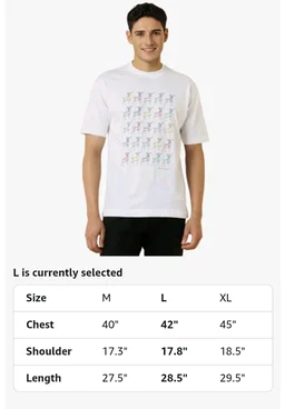 Allen Solly Men's Cotton T-Shirt | Drop Shoulder | Chest Print | Regular Fit | Casual Streetwear Style
- 3XL