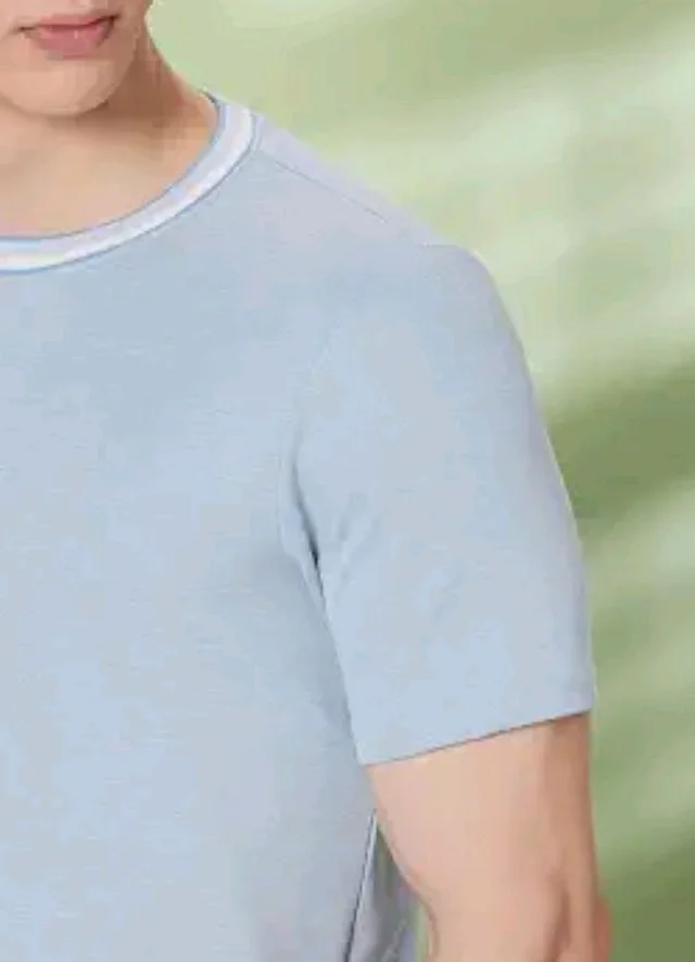 Symbol Premium Men's Cotton Rich Textured T-Shirt - Regular Fit | Pique Knit | Round Neck (Available in Plus Sizes)
- 3XL