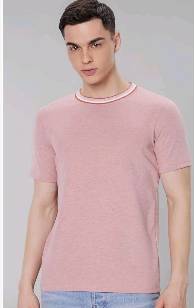 Symbol Premium Men's Cotton Rich Textured T-Shirt - Regular Fit | Pique Knit | Round Neck (Available in Plus Sizes)
- 2XL