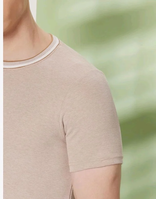 Symbol Premium Men's Cotton Rich Textured T-Shirt - Regular Fit | Pique Knit | Round Neck (Available in Plus Sizes)
- 2XL