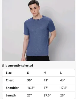 Symbol Premium Men's Cotton Rich Textured T-Shirt - Regular Fit | Pique Knit | Round Neck (Available in Plus Sizes)
- 2XL
