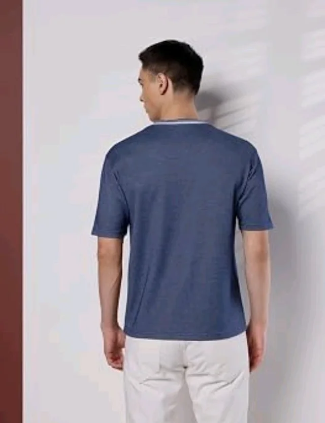 Symbol Premium Men's Cotton Rich Textured T-Shirt - Regular Fit | Pique Knit | Round Neck (Available in Plus Sizes)
- 2XL