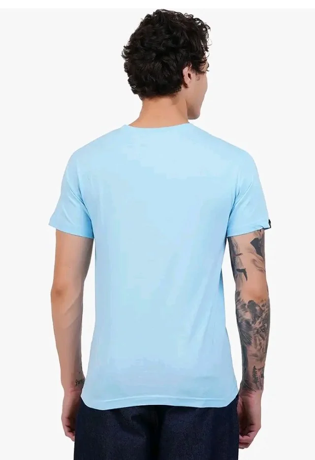 Men's Super Combed Cotton Round Neck Half Sleeve T-Shirt | Soft Breathable Cotton Fabric | Stylish Comfortable Wearfor Men | Quality Regular Fit
- S