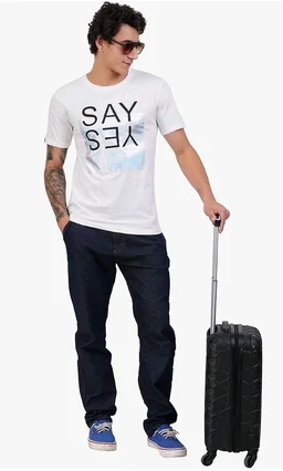 Men's Super Combed Cotton Round Neck Half Sleeve T-Shirt | Soft Breathable Cotton Fabric | Stylish Comfortable Wearfor Men | Quality Regular Fit
- 3XL
