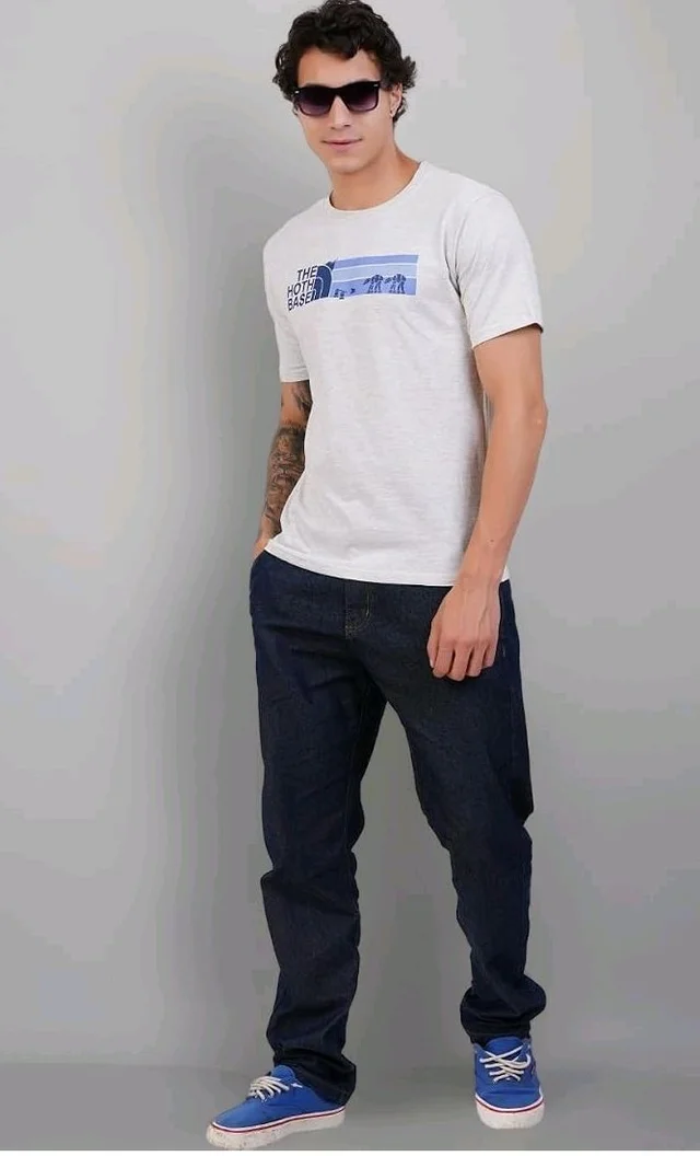 Men's Super Combed Cotton Round Neck Half Sleeve T-Shirt | Soft Breathable Cotton Fabric | Stylish Comfortable Wearfor Men | Quality Regular Fit
- 2XL