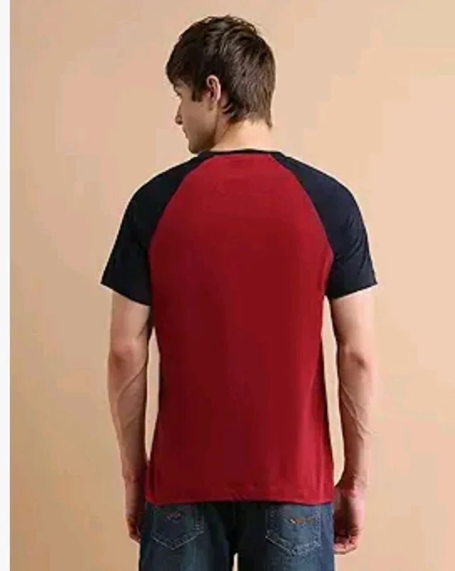 U.S. POLO ASSN. Knitted Cotton T-Shirts for Men - 100% Cotton, Breathable & Comfortable, Half Sleeves Mens Casual T Shirts
- S