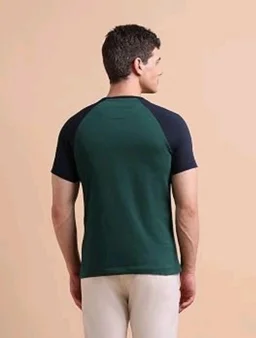 U.S. POLO ASSN. Knitted Cotton T-Shirts for Men - 100% Cotton, Breathable & Comfortable, Half Sleeves Mens Casual T Shirts
- S