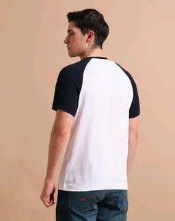 U.S. POLO ASSN. Knitted Cotton T-Shirts for Men - 100% Cotton, Breathable & Comfortable, Half Sleeves Mens Casual T Shirts
- L