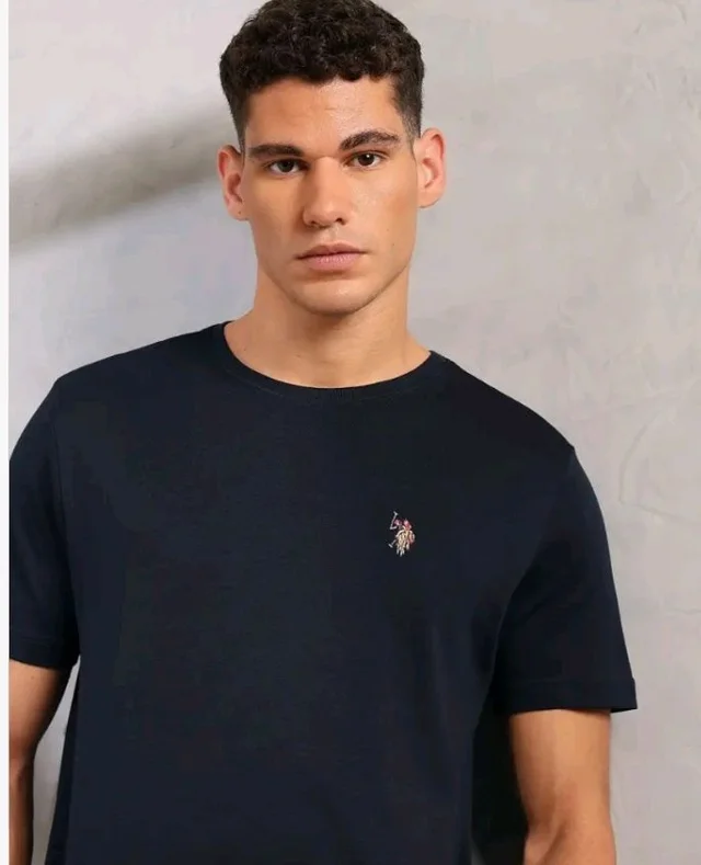 U.S. Polo ASSN. Men's PE002 Supima Cotton Ultra Soft Premium T-Shirt
- S