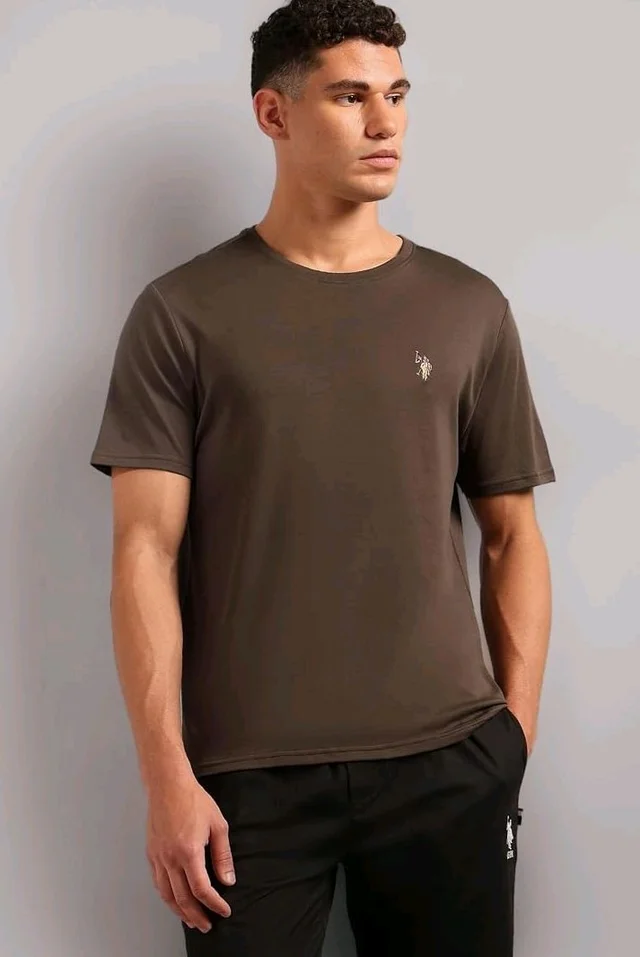 U.S. Polo ASSN. Men's PE002 Supima Cotton Ultra Soft Premium T-Shirt
- L
