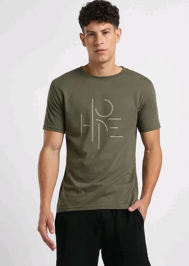 Nobero 100% Cotton T Shirts for Men Stylish | Regular Fit | Graphic Printed T Shirts for Men 180 GSM Combed Cotton | Round Neck Half Sleeve
- 2XL