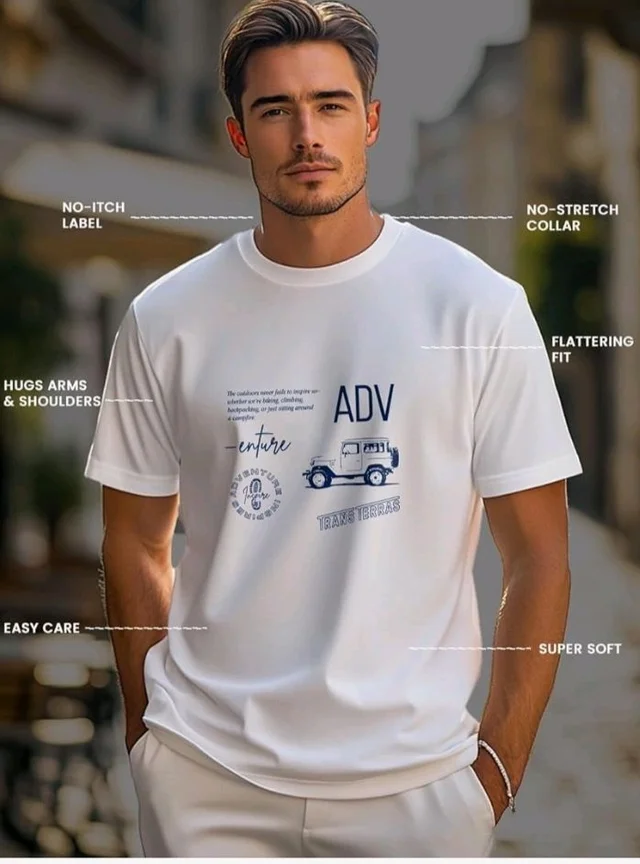 Nobero 100% Cotton T Shirts for Men Stylish | Regular Fit | Graphic Printed T Shirts for Men 180 GSM Combed Cotton | Round Neck Half Sleeve
- 2XL