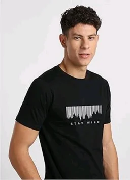 Nobero 100% Cotton T Shirts for Men Stylish | Regular Fit | Graphic Printed T Shirts for Men 180 GSM Combed Cotton | Round Neck Half Sleeve
- M