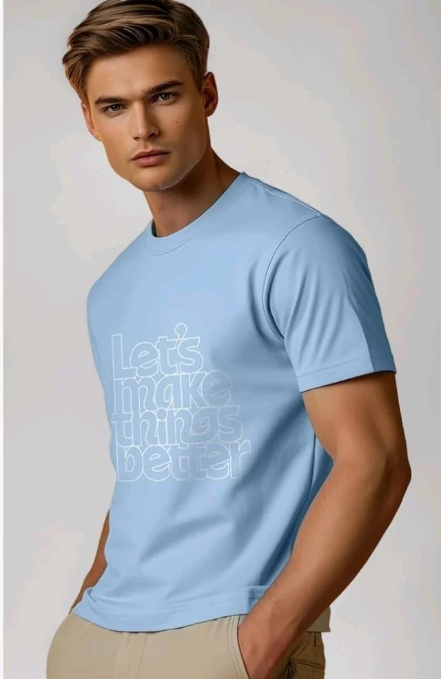 Nobero 100% Cotton T Shirts for Men Stylish | Regular Fit | Graphic Printed T Shirts for Men 180 GSM Combed Cotton | Round Neck Half Sleeve
- 2XL