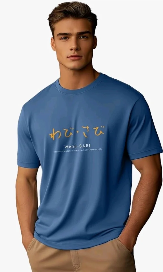 Nobero 100% Cotton T Shirts for Men Stylish | Regular Fit | Graphic Printed T Shirts for Men 180 GSM Combed Cotton | Round Neck Half Sleeve
- L