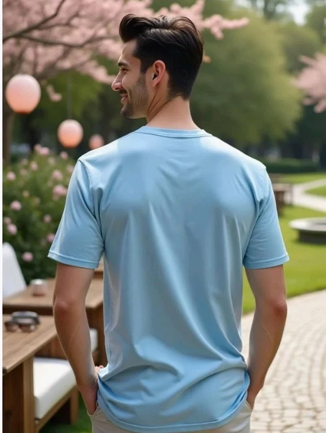 Nobero 100% Cotton T Shirts for Men Stylish | Regular Fit | Graphic Printed T Shirts for Men 180 GSM Combed Cotton | Round Neck Half Sleeve
- S