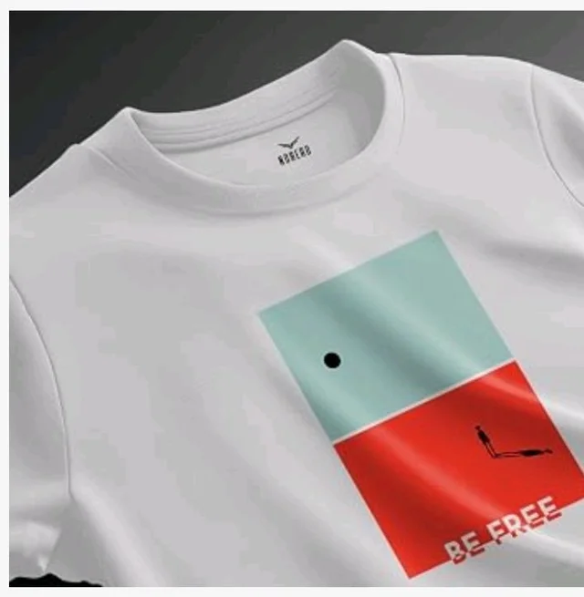 Nobero 100% Cotton T Shirts for Men Stylish | Regular Fit | Graphic Printed T Shirts for Men 180 GSM Combed Cotton | Round Neck Half Sleeve
- L