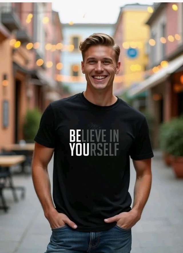Nobero 100% Cotton T Shirts for Men Stylish | Regular Fit | Graphic Printed T Shirts for Men 180 GSM Combed Cotton | Round Neck Half Sleeve
- L