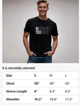 Nobero 100% Cotton T Shirts for Men Stylish | Regular Fit | Graphic Printed T Shirts for Men 180 GSM Combed Cotton | Round Neck Half Sleeve
- L