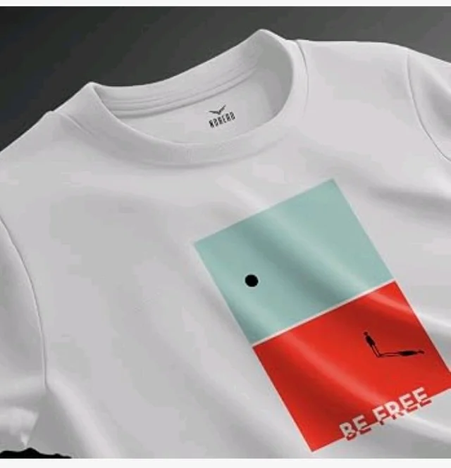 Nobero 100% Cotton T Shirts for Men Stylish | Regular Fit | Graphic Printed T Shirts for Men 180 GSM Combed Cotton | Round Neck Half Sleeve
- M